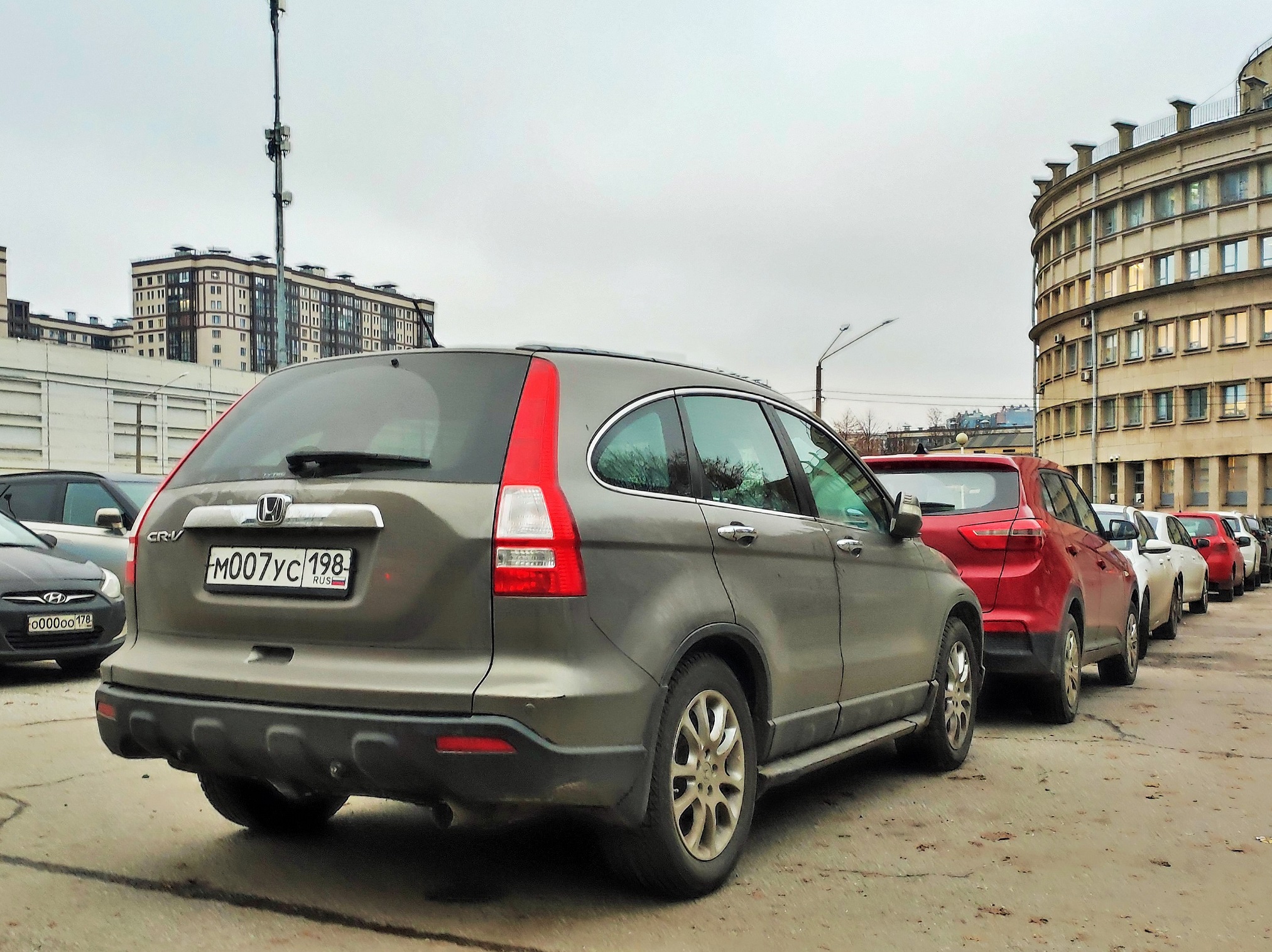 м 007 ус 198, Honda CR-V 3rd gen (RE), 2006–2012