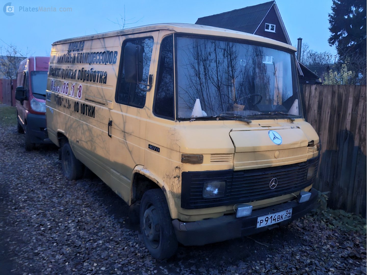 р 914 вк 34, Mercedes-Benz T2 1st gen (309/310/313), 1966–1990