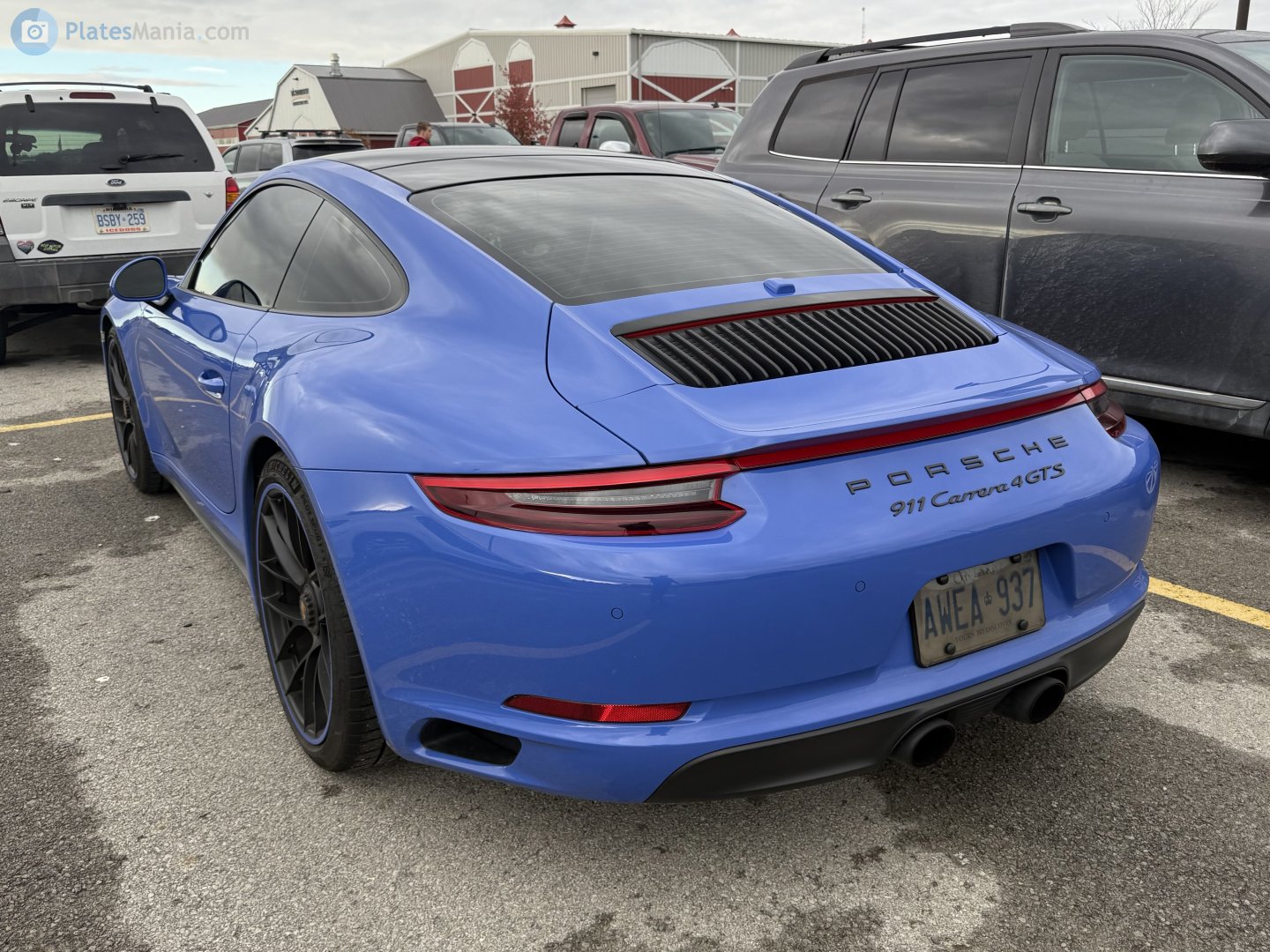 AWEA-937, Porsche 911 7th gen Coupé (991.2), facelift, 2015–2019