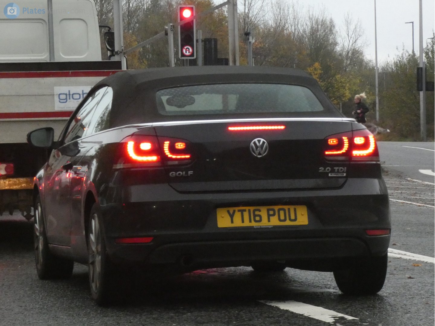 YT16POU, Volkswagen Golf 6th gen Cabrio (5K), 2011–2016