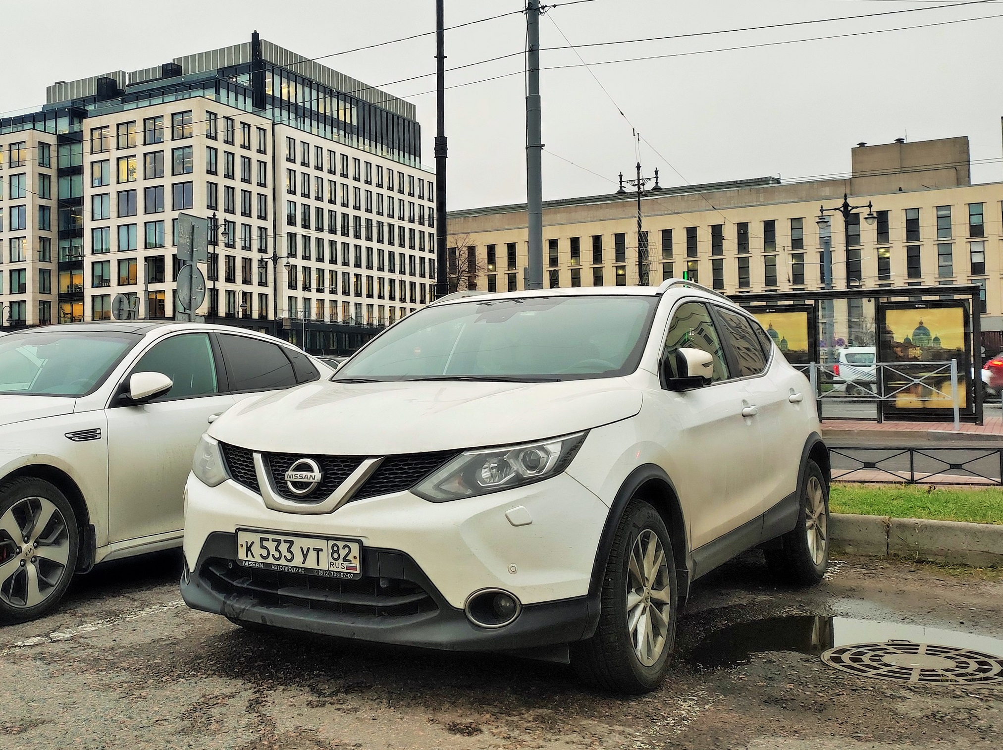 к 533 ут 82, Nissan Qashqai 2nd gen (J11), 2014–2017 (–2019 for others)