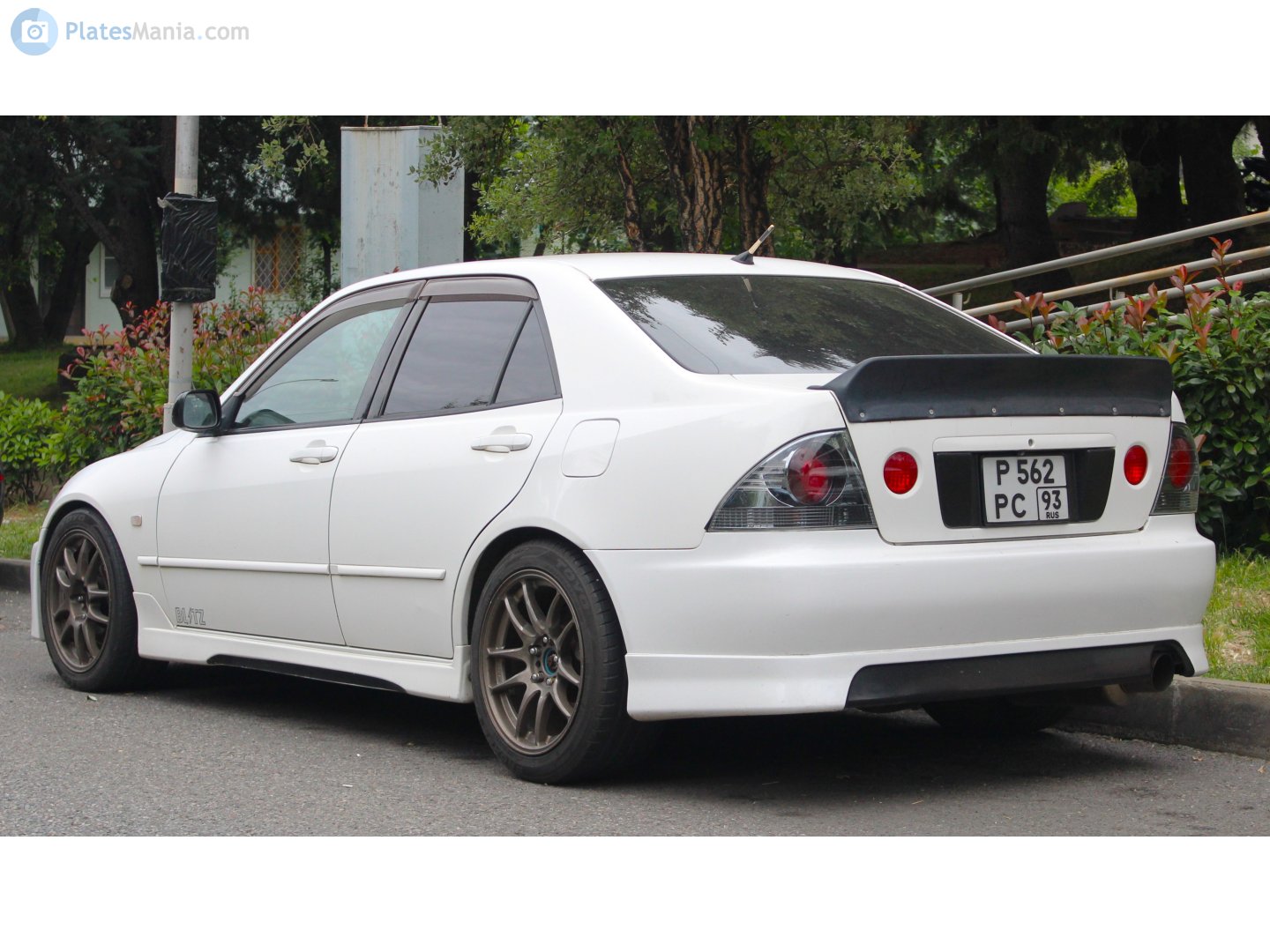 р 562 рс 93, Toyota Altezza 1st gen Sedan (E10), 1998–2005