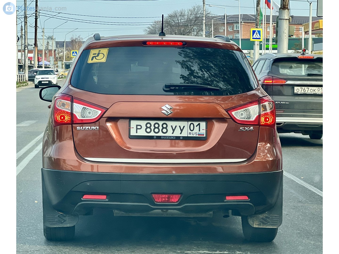 р 888 уу 01, Suzuki SX4/S-Cross 