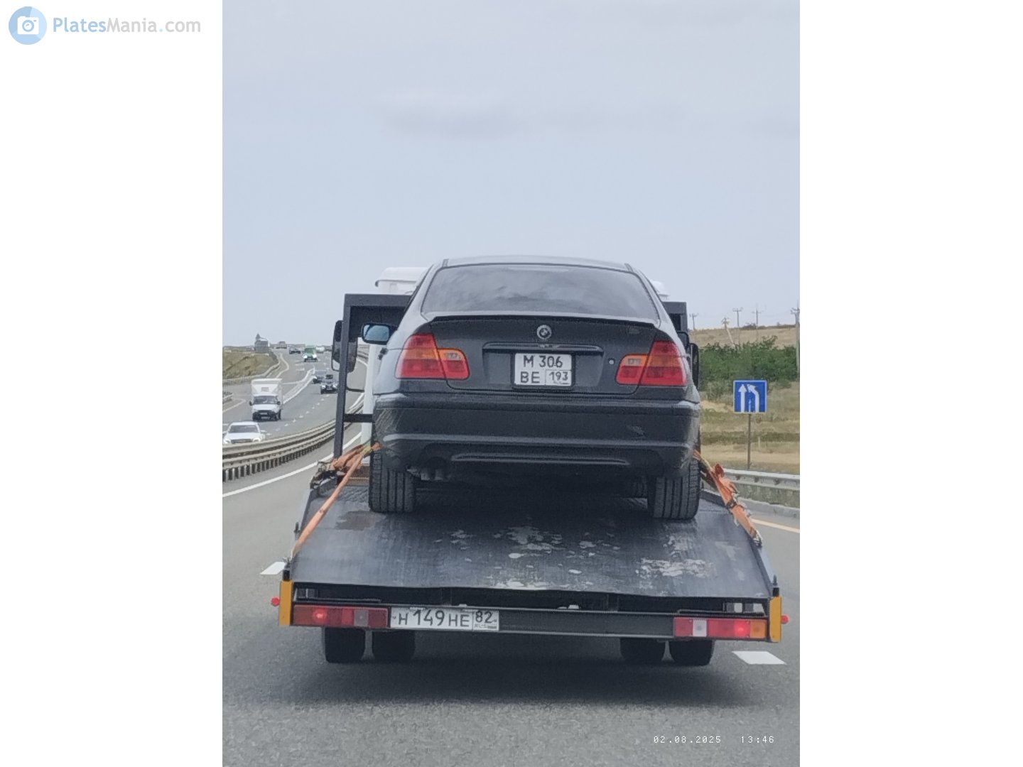 м 306 ве 193, BMW 3 Series 4th gen Sedan (E46), 1998–2005