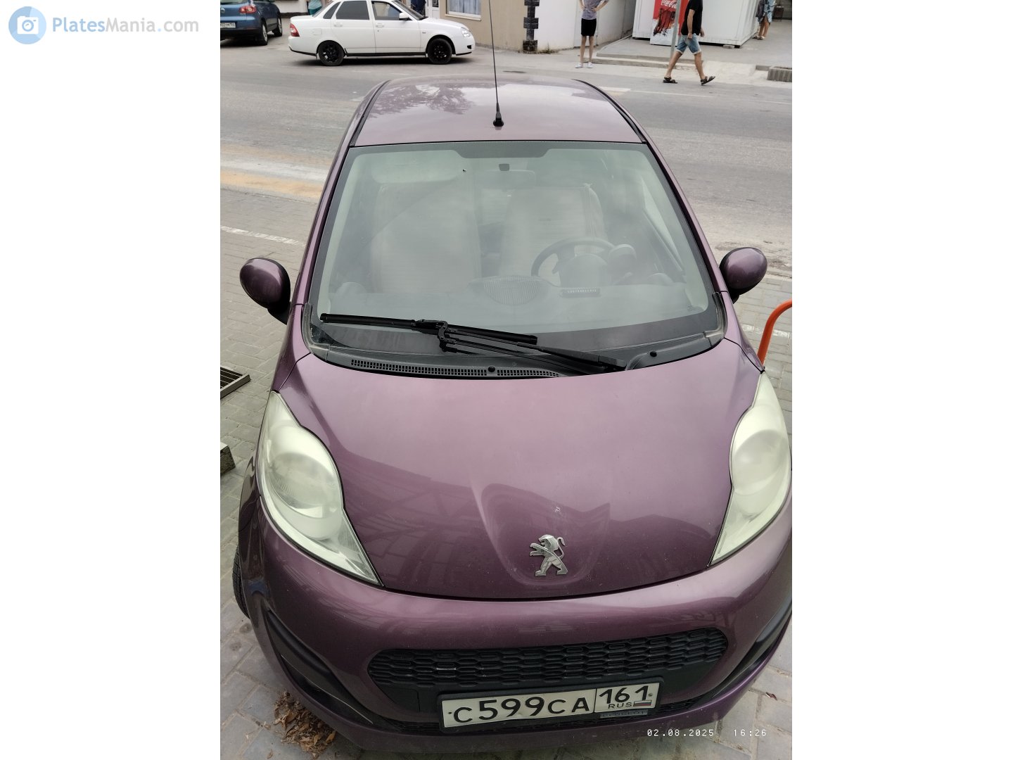 с 599 са 161, Peugeot 107 