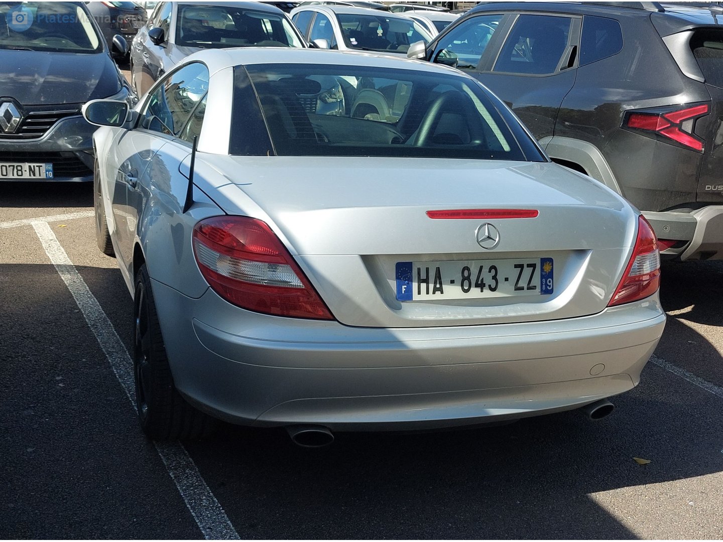 HA-843-ZZ, Mercedes-Benz SLK-Klasse 2nd gen (R171), 2004–2011