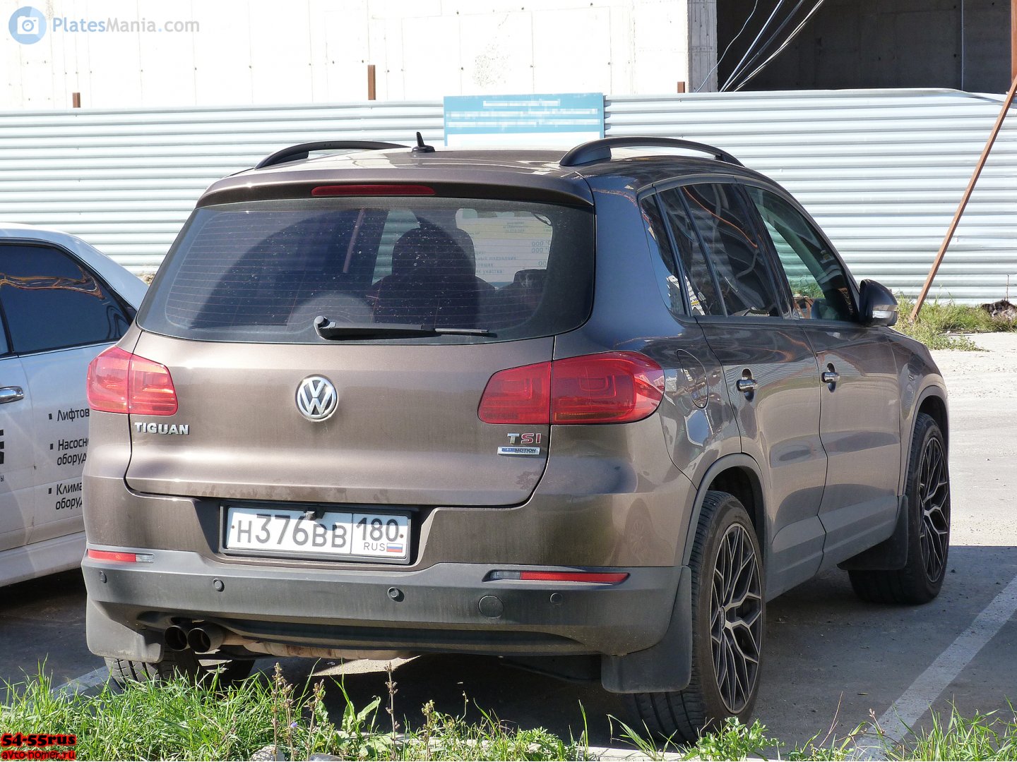 н 376 вв 180, Volkswagen Tiguan 1st gen (5N), facelift, 2011–2016