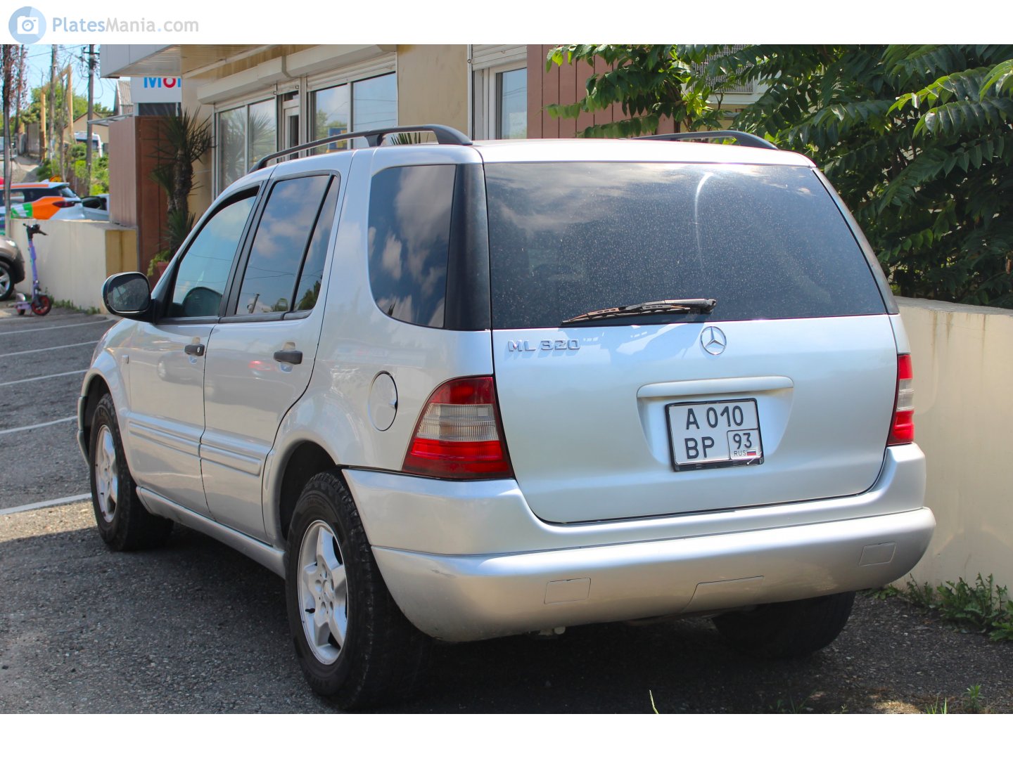 а 010 вр 93, Mercedes-Benz M-Klasse 1st gen (W163), 1997–2005