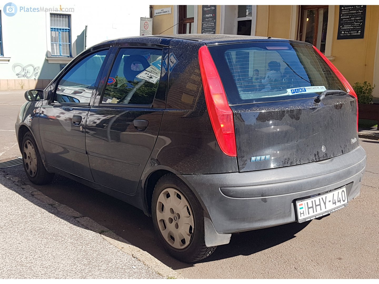 HHY-440, FIAT Punto 2nd gen 5-door Hatch (188), 1999–2003