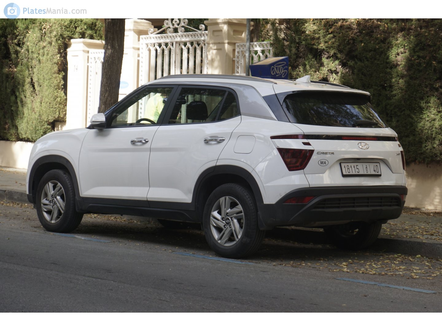 18115|د|40, Hyundai Creta 2nd gen (SU2), 2020–2024 (Solaris HC for RU-market since 2024)