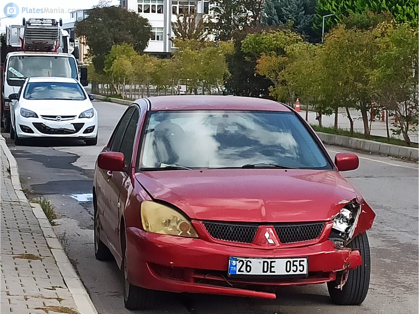 26 DE 055, Mitsubishi Lancer 7th gen Sedan (CS; Global-market), facelift, 2003–2010