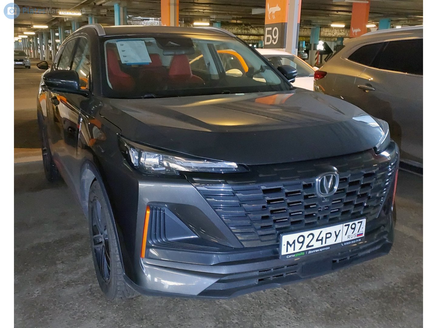 м 924 ру 797, Changan (Chana) CS55 