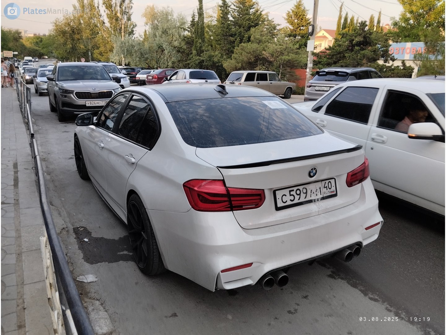 с 599 ам 40, BMW 3 Series 6th gen Sedan (F30/F35), 2011–2019