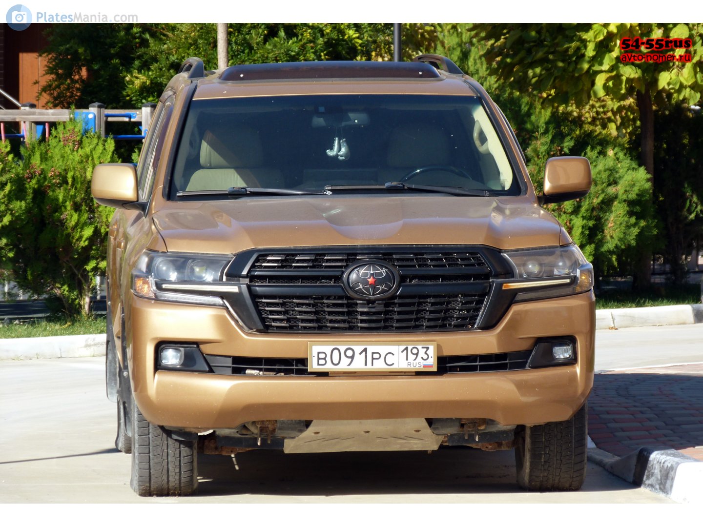 в 091 рс 193, Toyota Land Cruiser 200 (J200), 2nd facelift, 2015–2021
