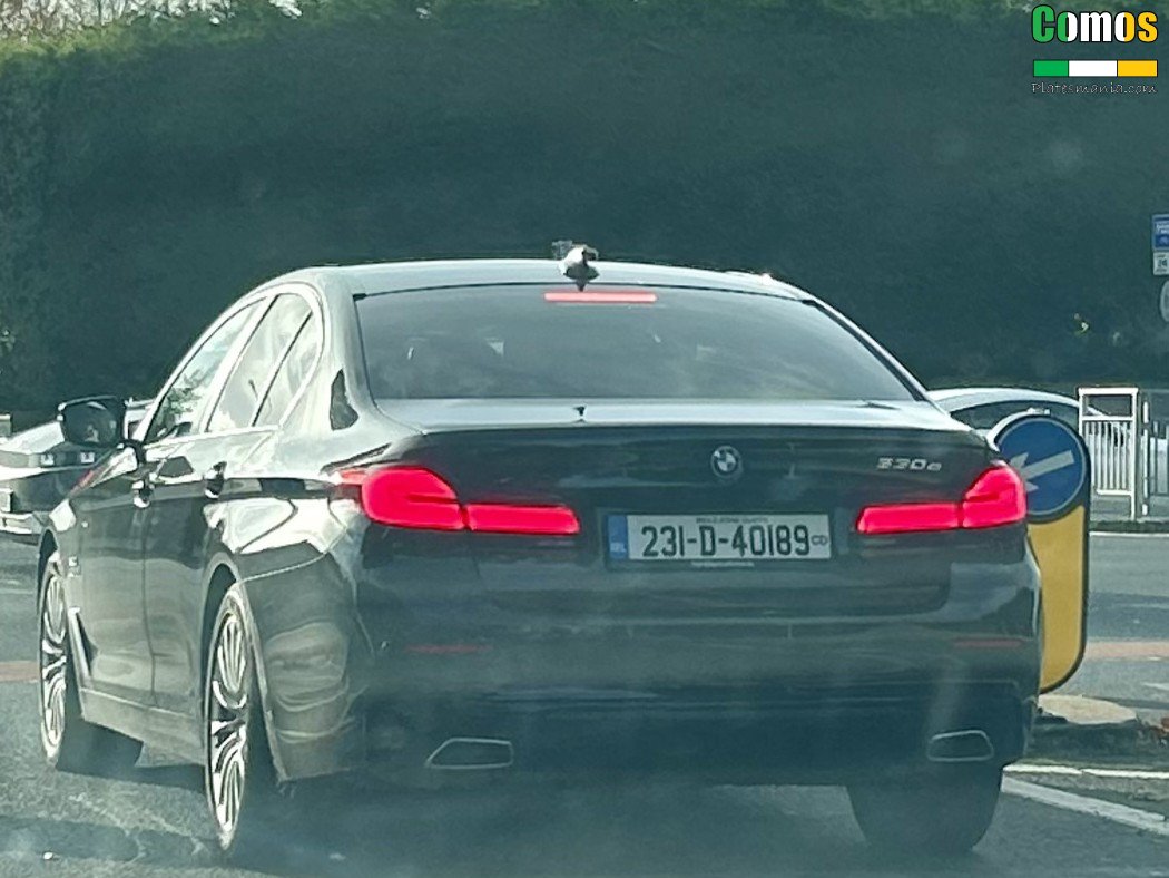 231-D-40189, BMW 5 Series 7th gen Sedan (G30/G38), facelift, 2020–2023