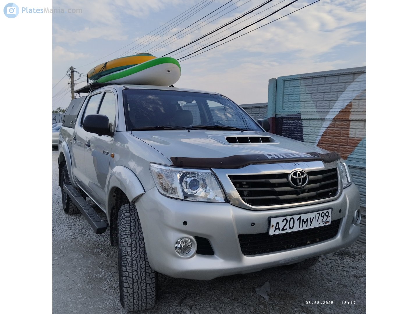 а 201 му 799, Toyota Hilux 