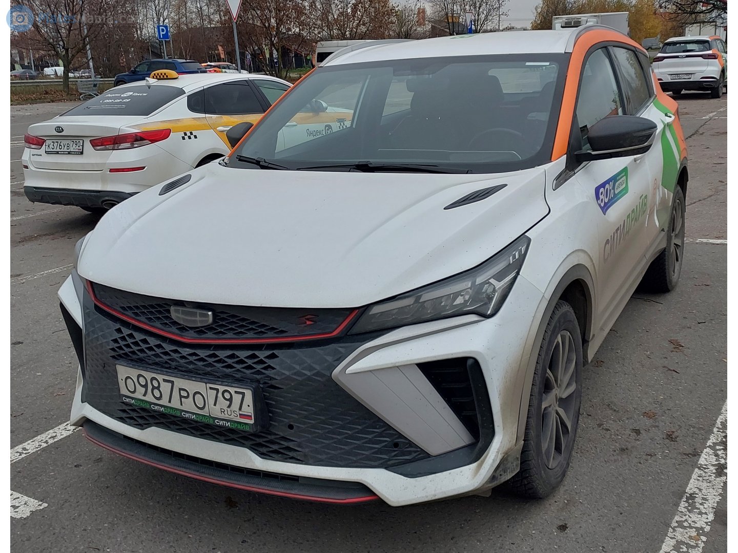 о 987 ро 797, Geely Coolray 1st gen (SX11), facelift, 2023–