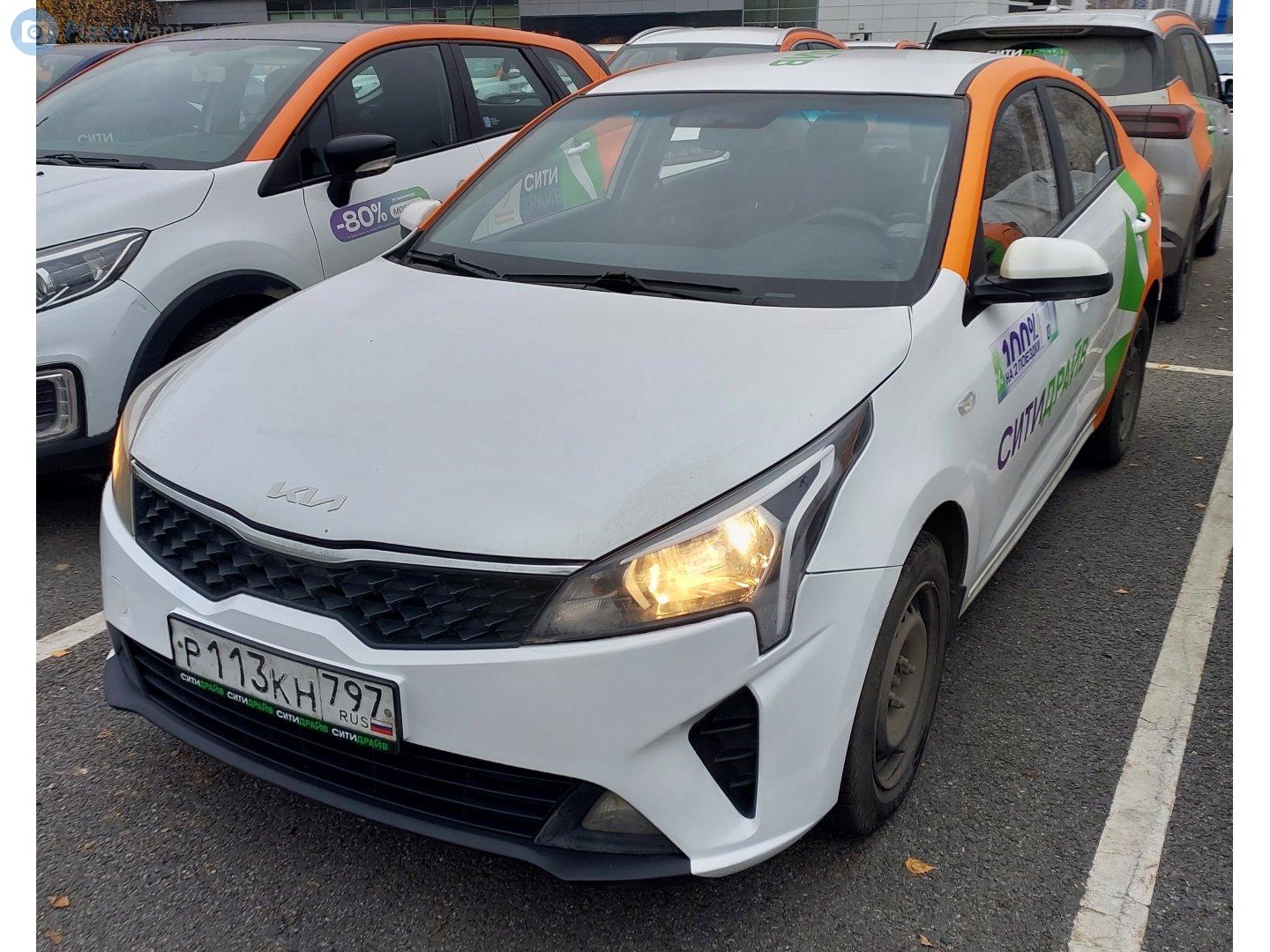 р 113 кн 797, Kia Rio 4th gen Sedan (FB; CIS-market), facelift, 2020–2022 (Solaris KRS for RU-market since 2024)