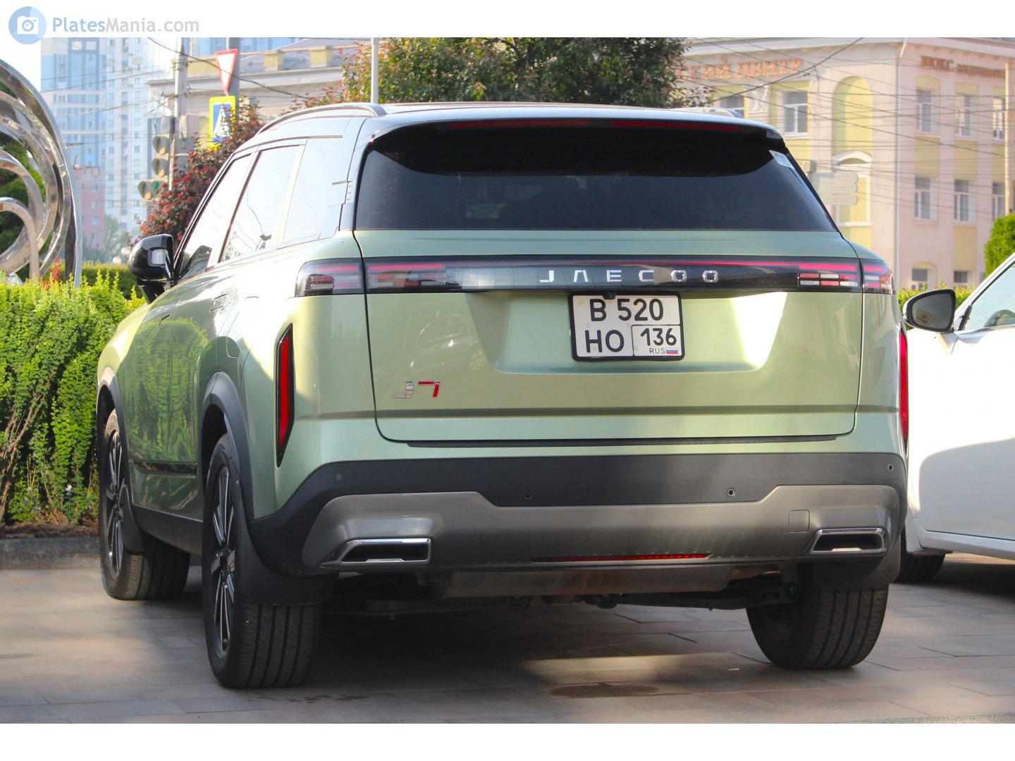 в 520 но 136, Jaecoo J7 1st gen (T1X), 2023–