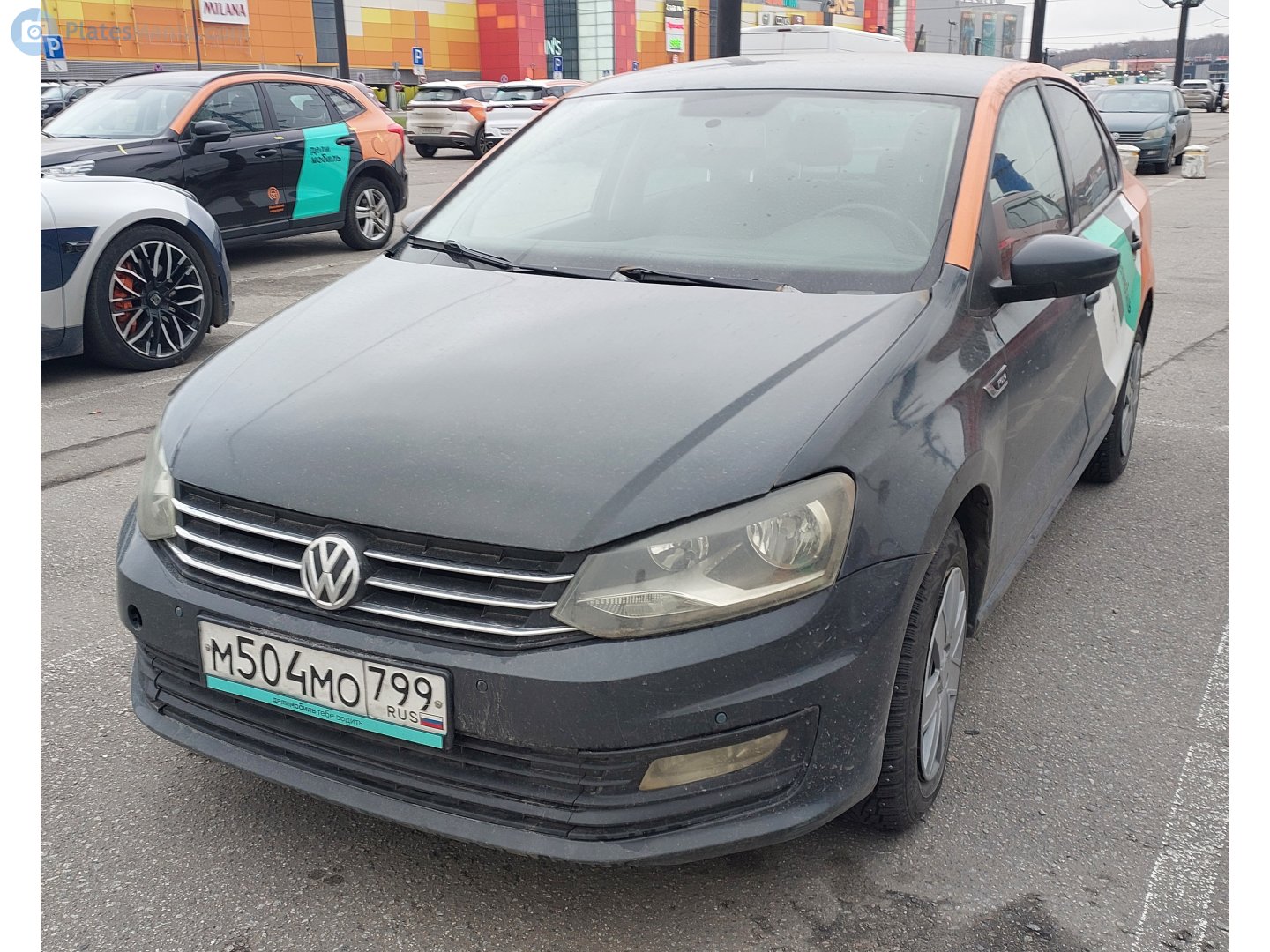 м 504 мо 799, Volkswagen Polo 5th gen Sedan (A05), 2010­–2015