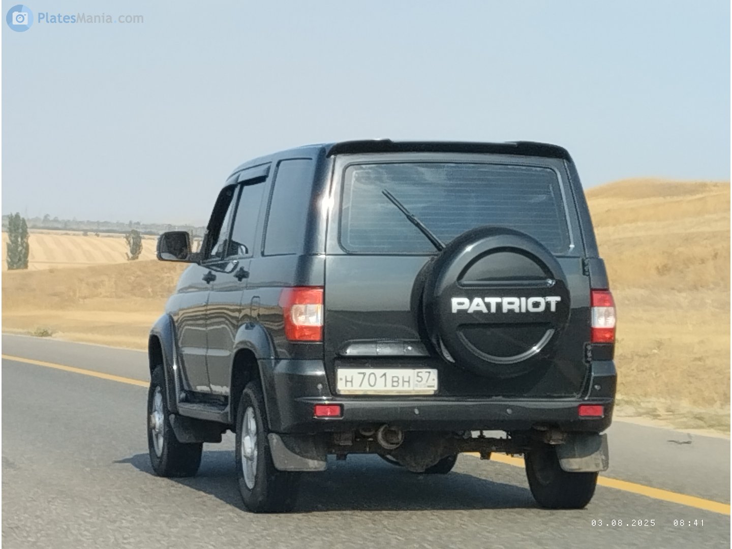 н 701 вн 57, UAZ 3163 Patriot 
