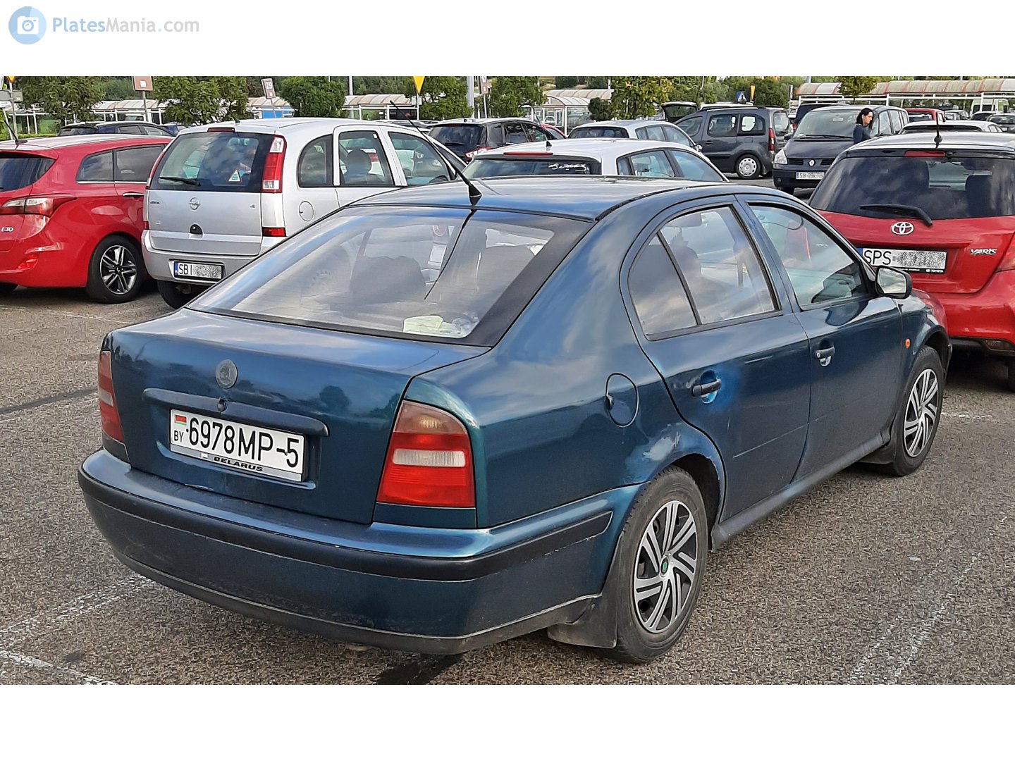 6978 MP-5, Skoda Octavia 1st gen Liftback (A4/1U2), 1996–2010