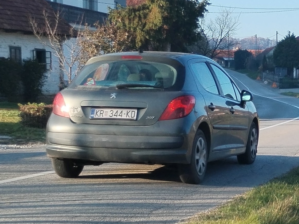 KR 344-KD, Peugeot 207 (207+) 5-door Hatch (A71), 2006–2014