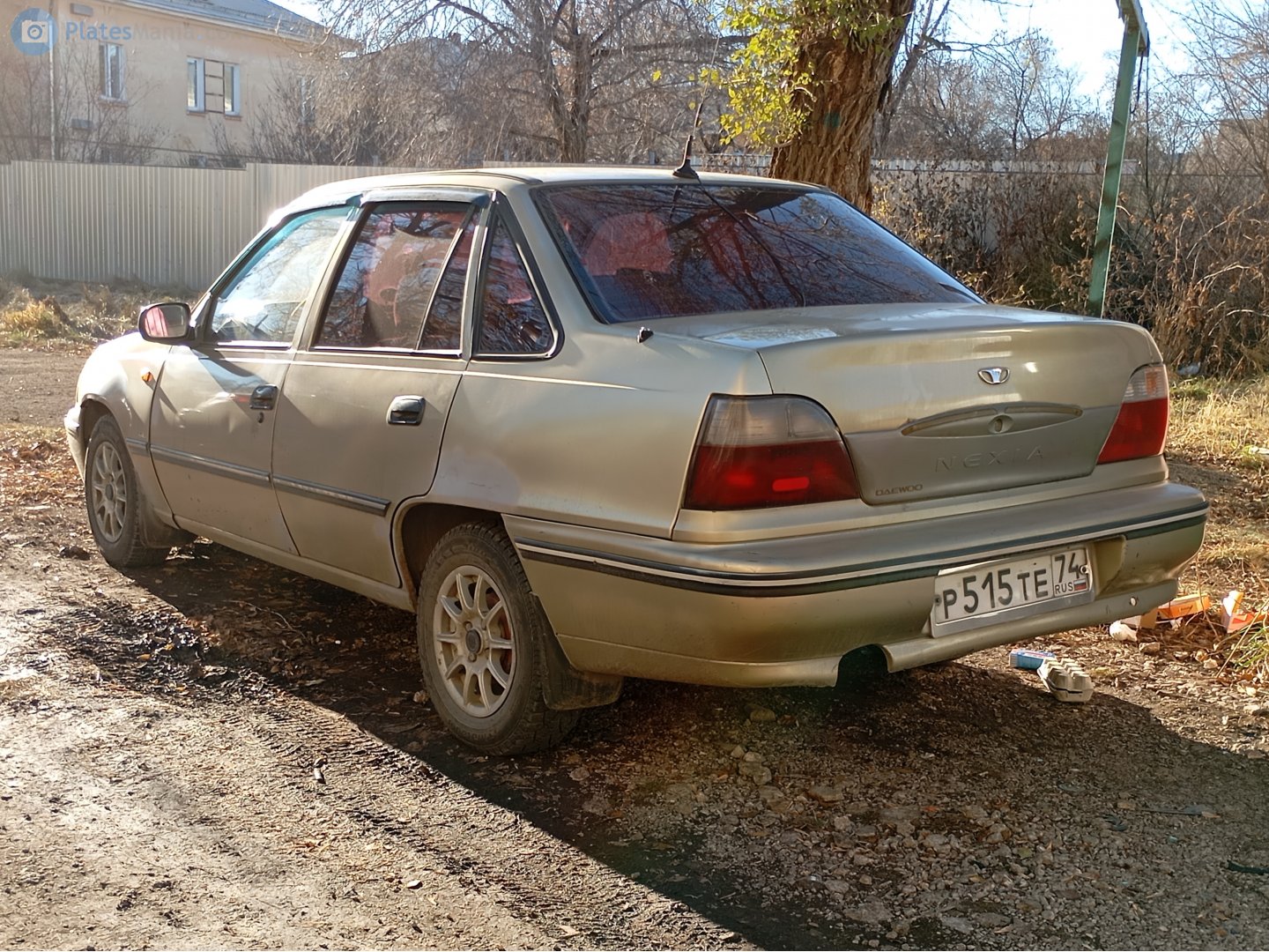 р 515 те 74, Daewoo Nexia 1st gen Sedan (T-body), 1995–1997 (–2008 for CIS-market)