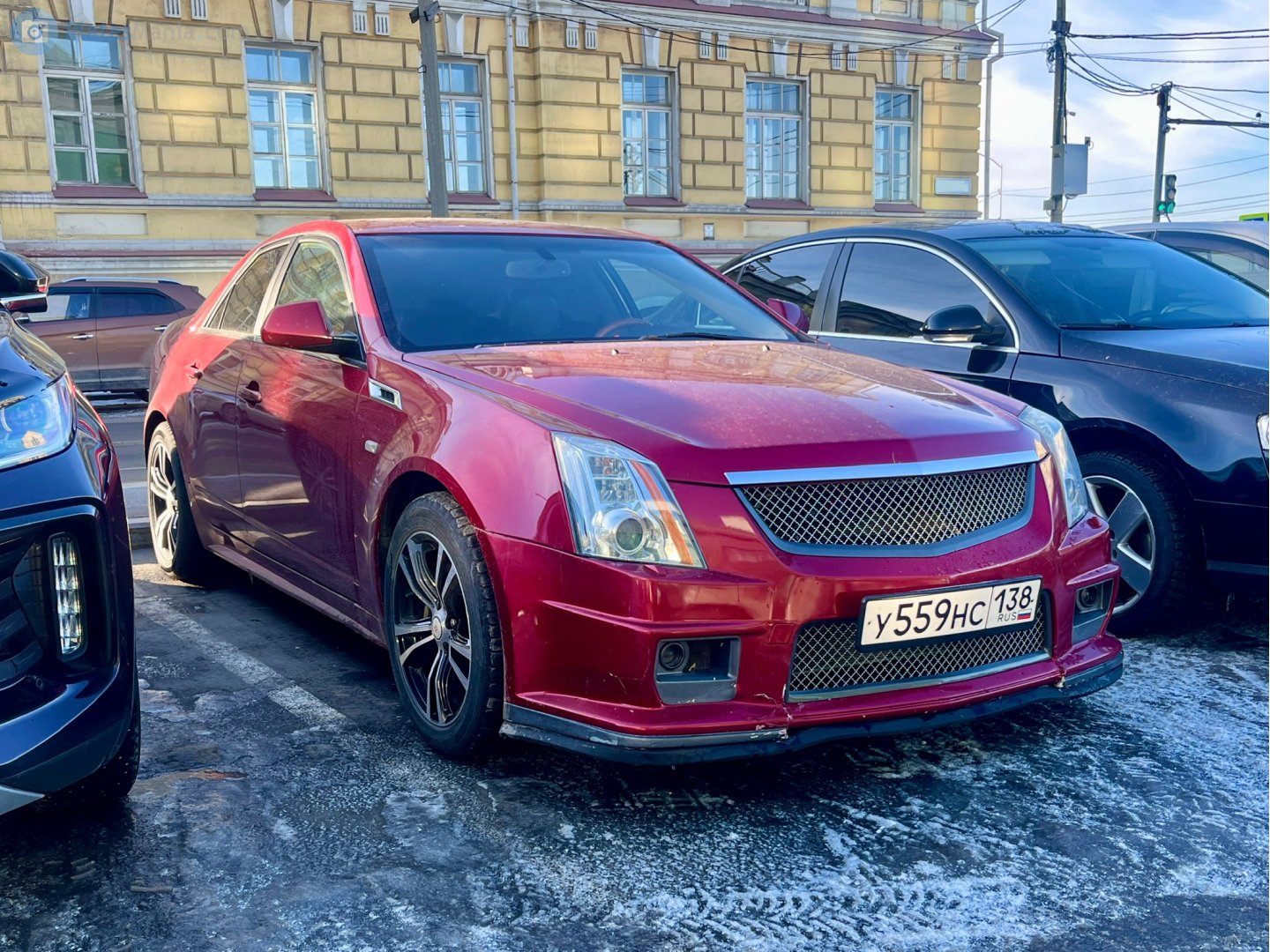 у 559 нс 138, Cadillac CTS 2nd gen V Sedan (Sigma II), 2008–2014