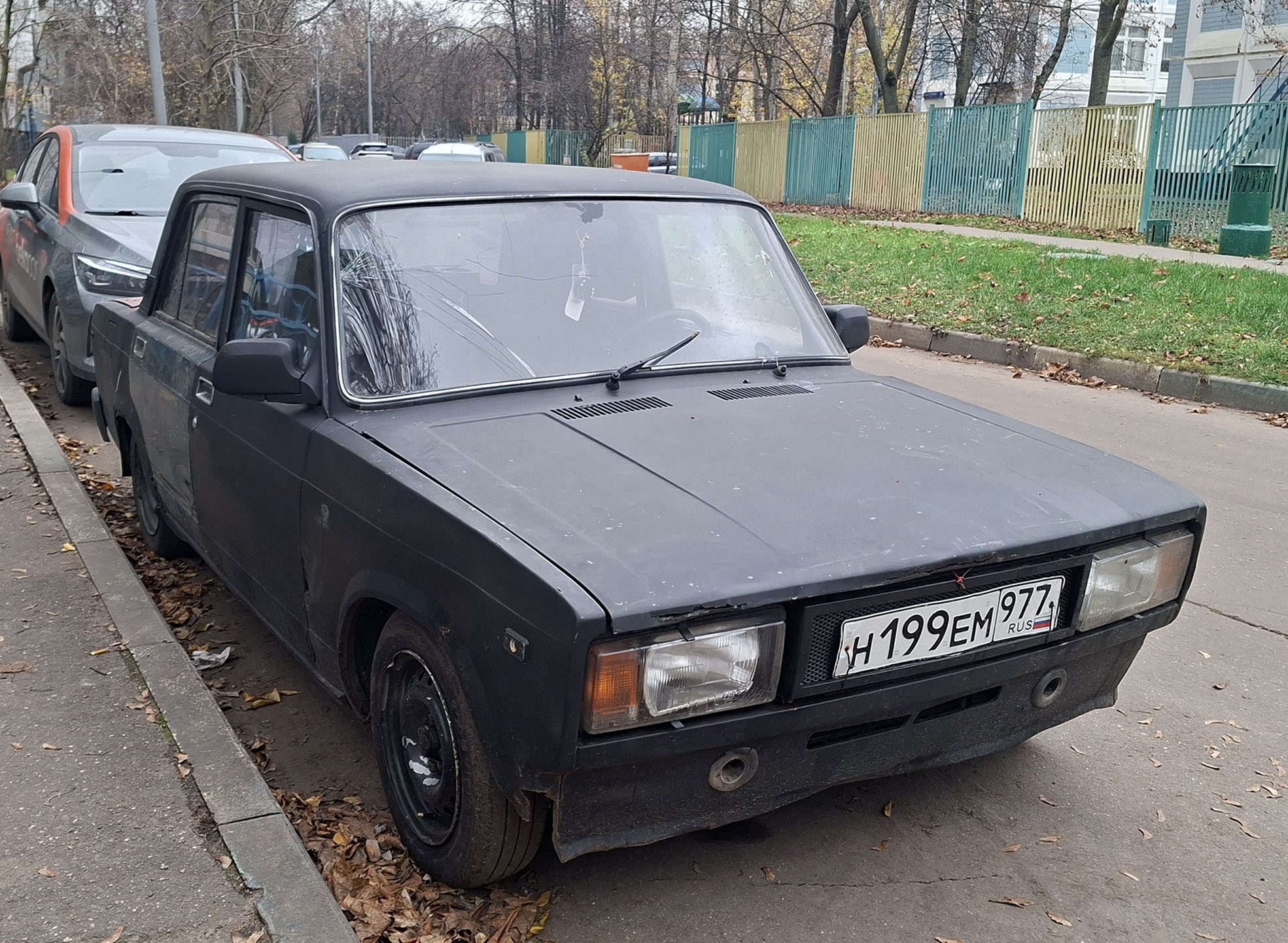 н 199 ем 977, Lada (VAZ) 2107 Жигули (Nova / Riva / Signet / 1500), 1982–2014