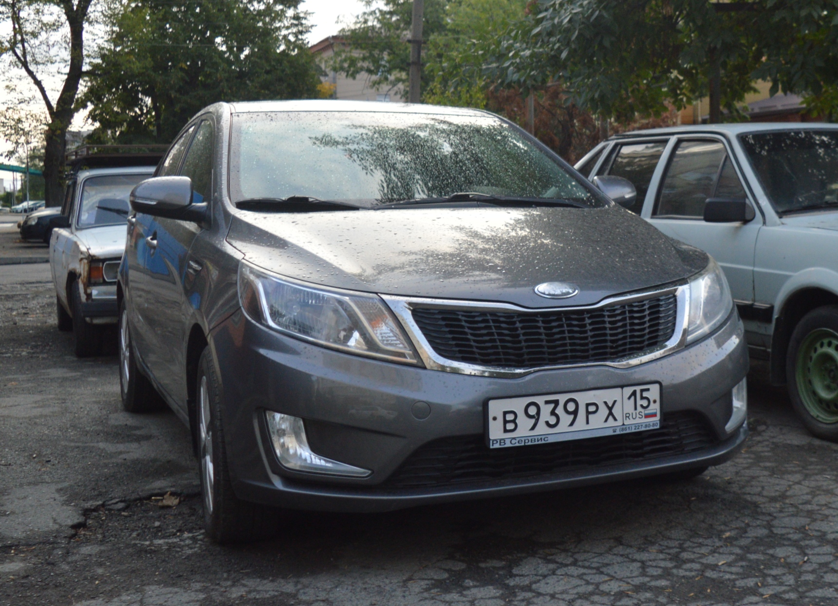 в 939 рх 15, Kia Rio 