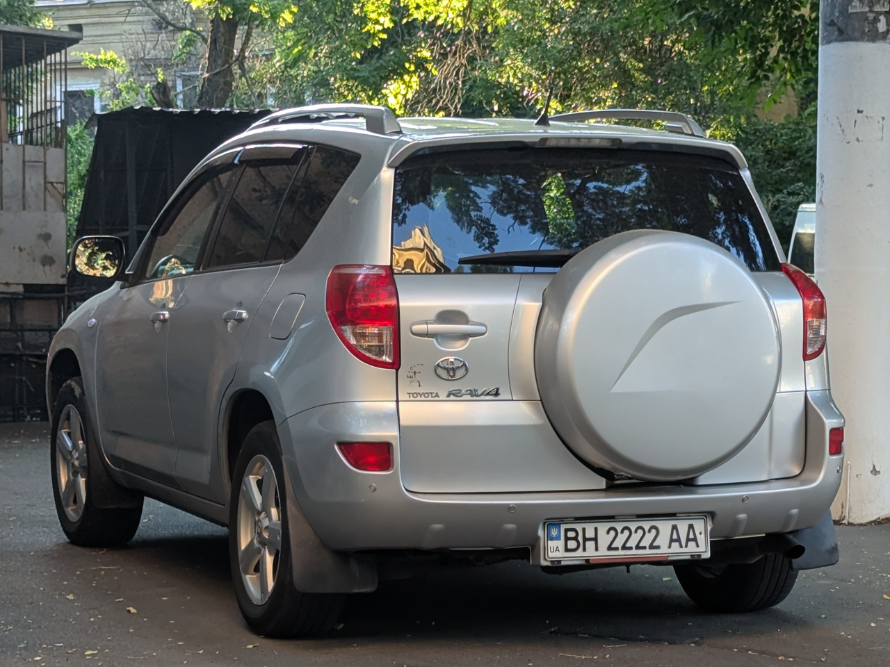 BH 2222 AA, Toyota RAV4 3rd gen (XA30), 2005–2013 (–2016 for JP-market)