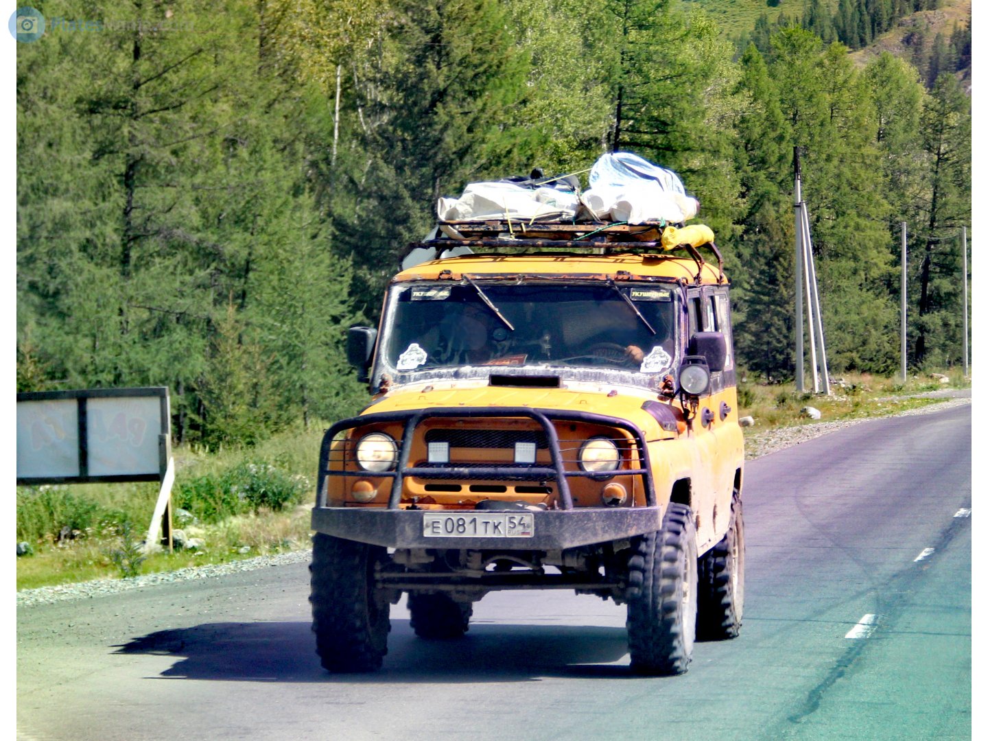 е 081 тк 54, UAZ 469/3151 31514/31519, 1993–2015