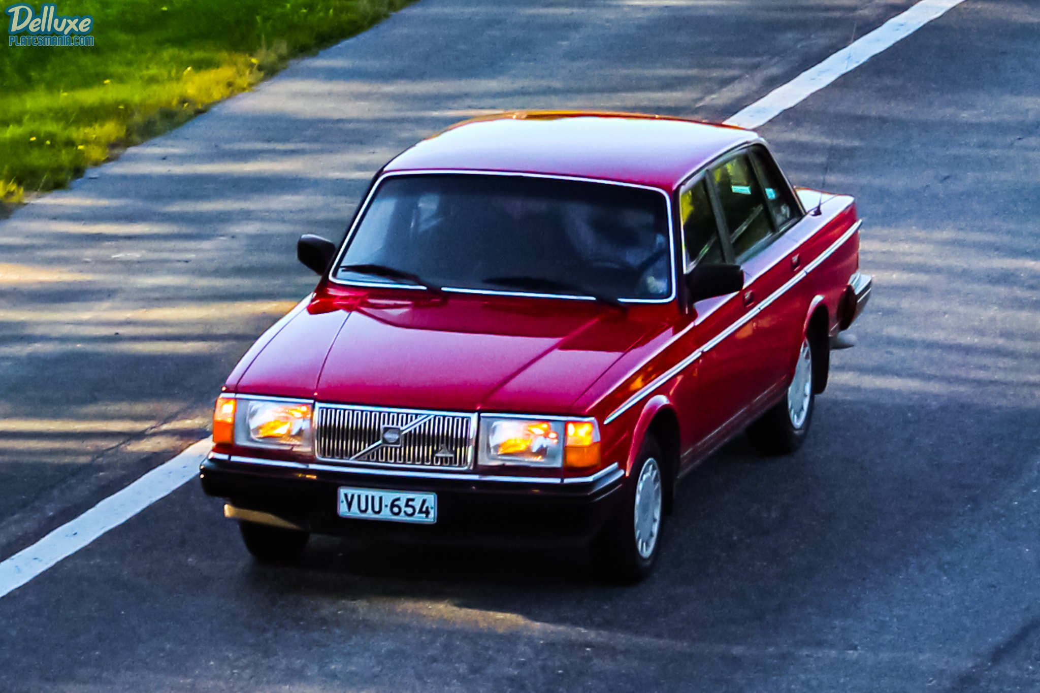 VUU-654, Volvo 240-Series 1st gen 4-door Sedan (244), facelift, 1978–1993