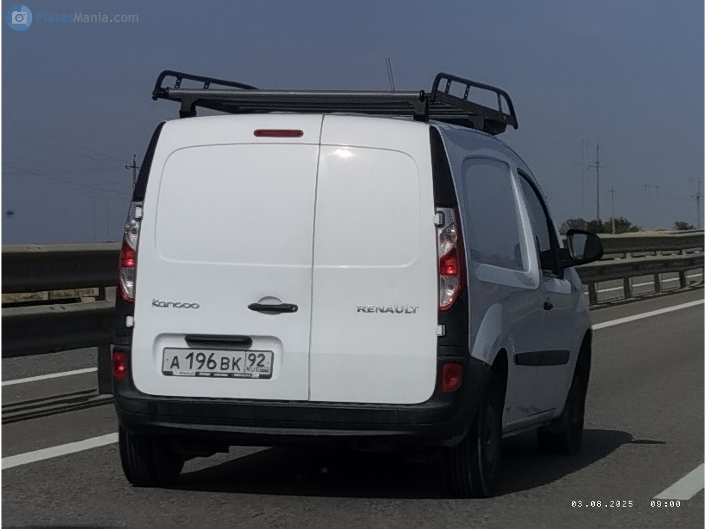 а 196 вк 92, Renault Kangoo 