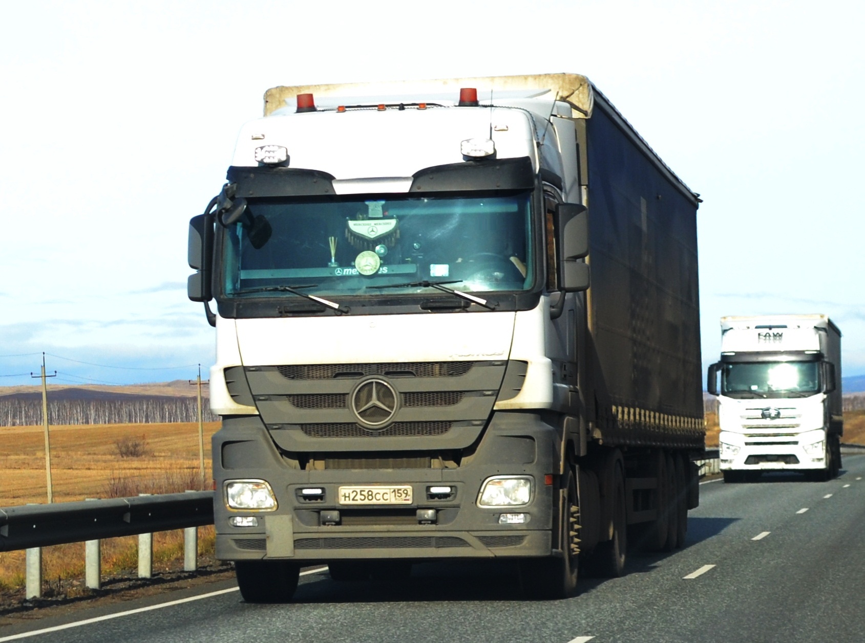 н 258 сс 159, Mercedes-Benz Actros 2nd gen (MP2/MP3), 2002–2020