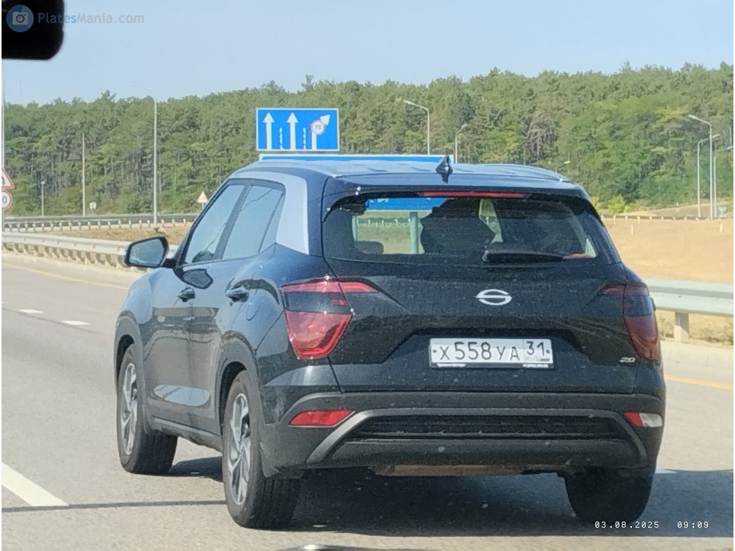 х 558 уа 31, Hyundai Creta 2nd gen (SU2), 2020–2024 (Solaris HC for RU-market since 2024)