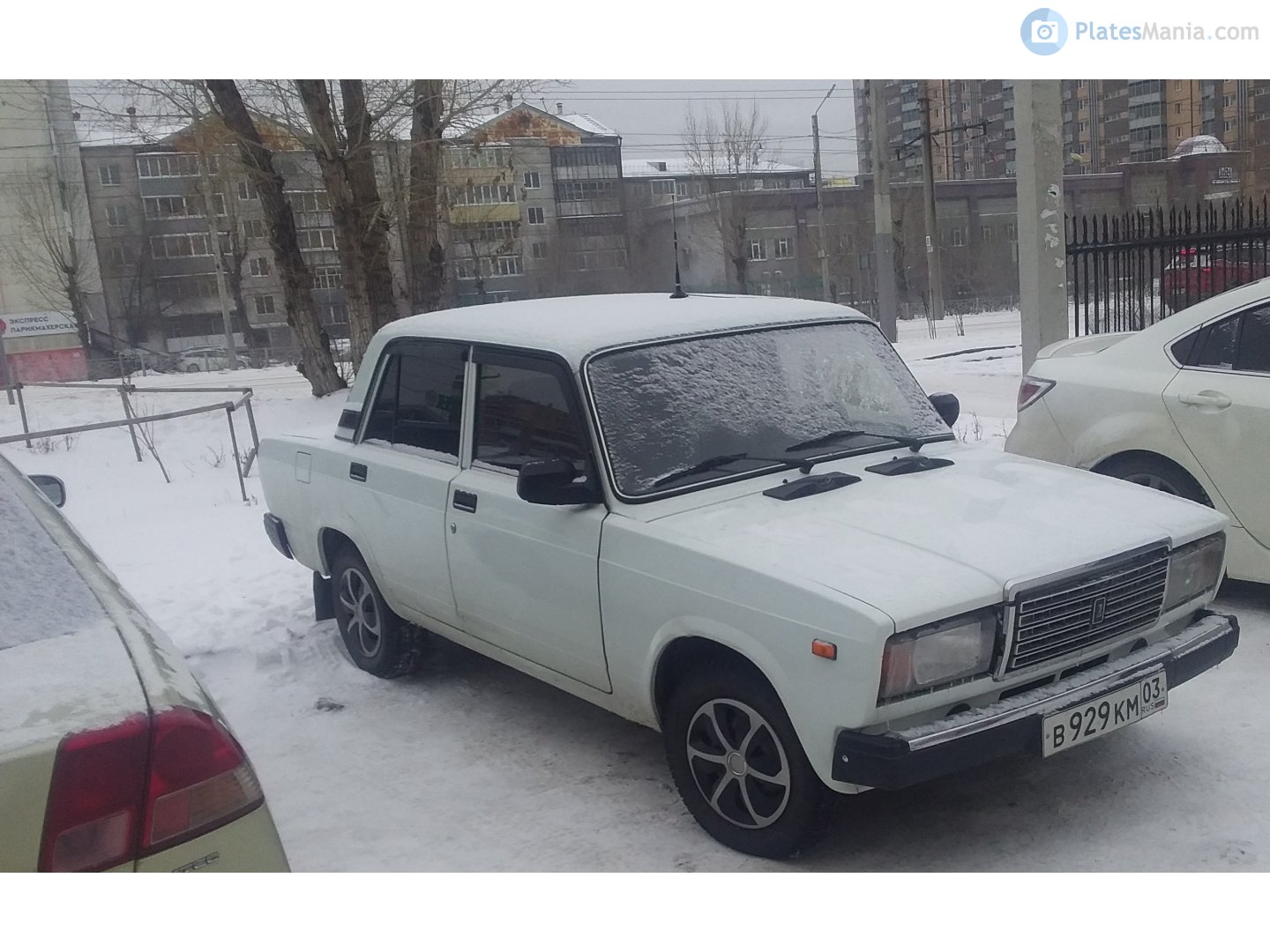 в 929 км 03, Lada (VAZ) 2107 Жигули (Nova / Riva / Signet / 1500), 1982–2014