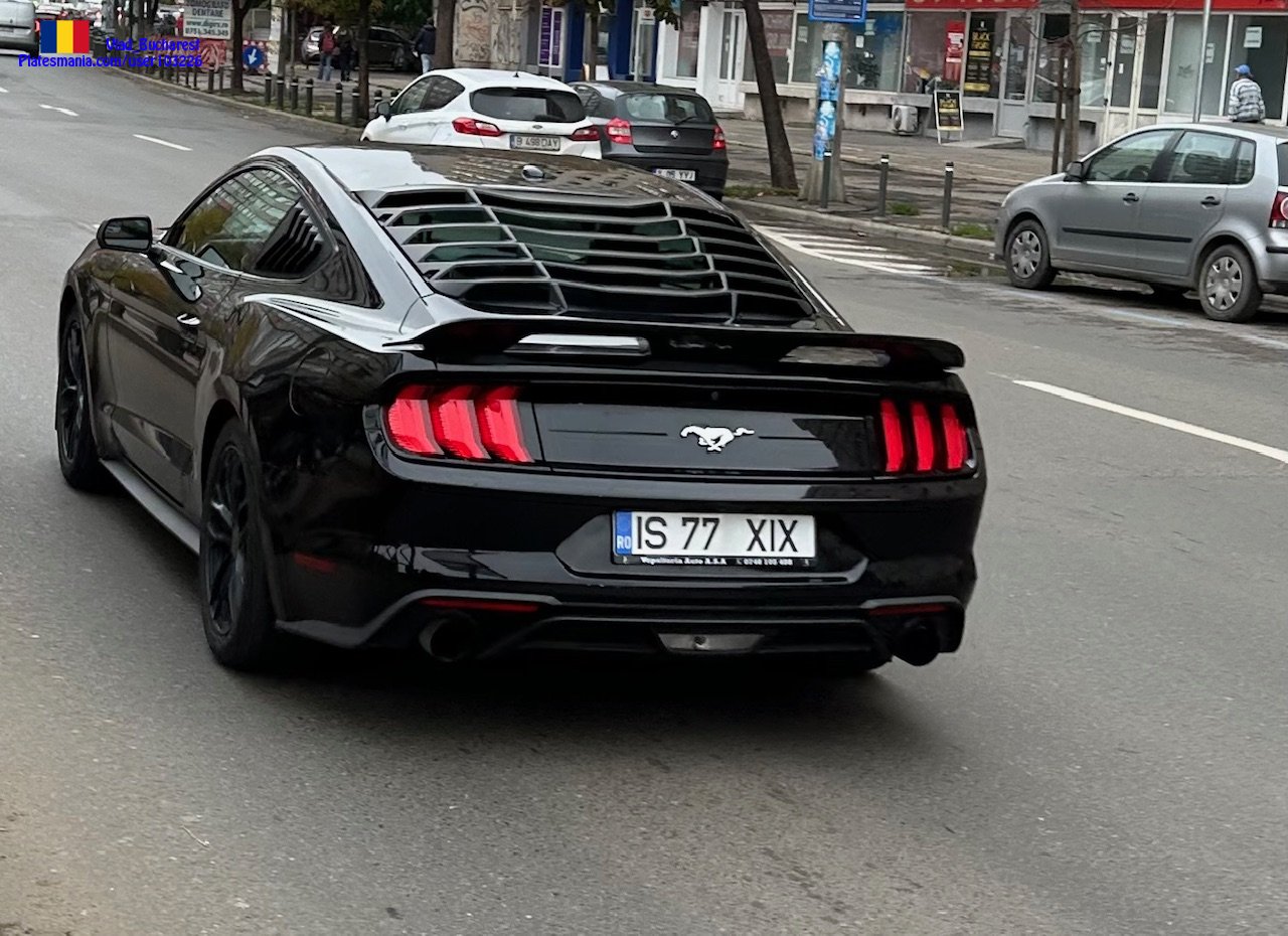 IS 77 XIX, Ford Mustang 6th gen 2-door Coupé (S550), facelift, 2017–2023