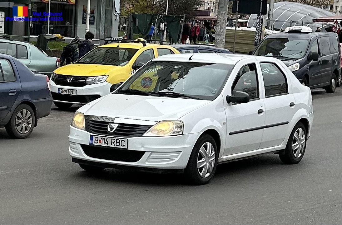 B 114 RBC, Dacia Logan 1st gen Sedan (L90), facelift, 2008–2012