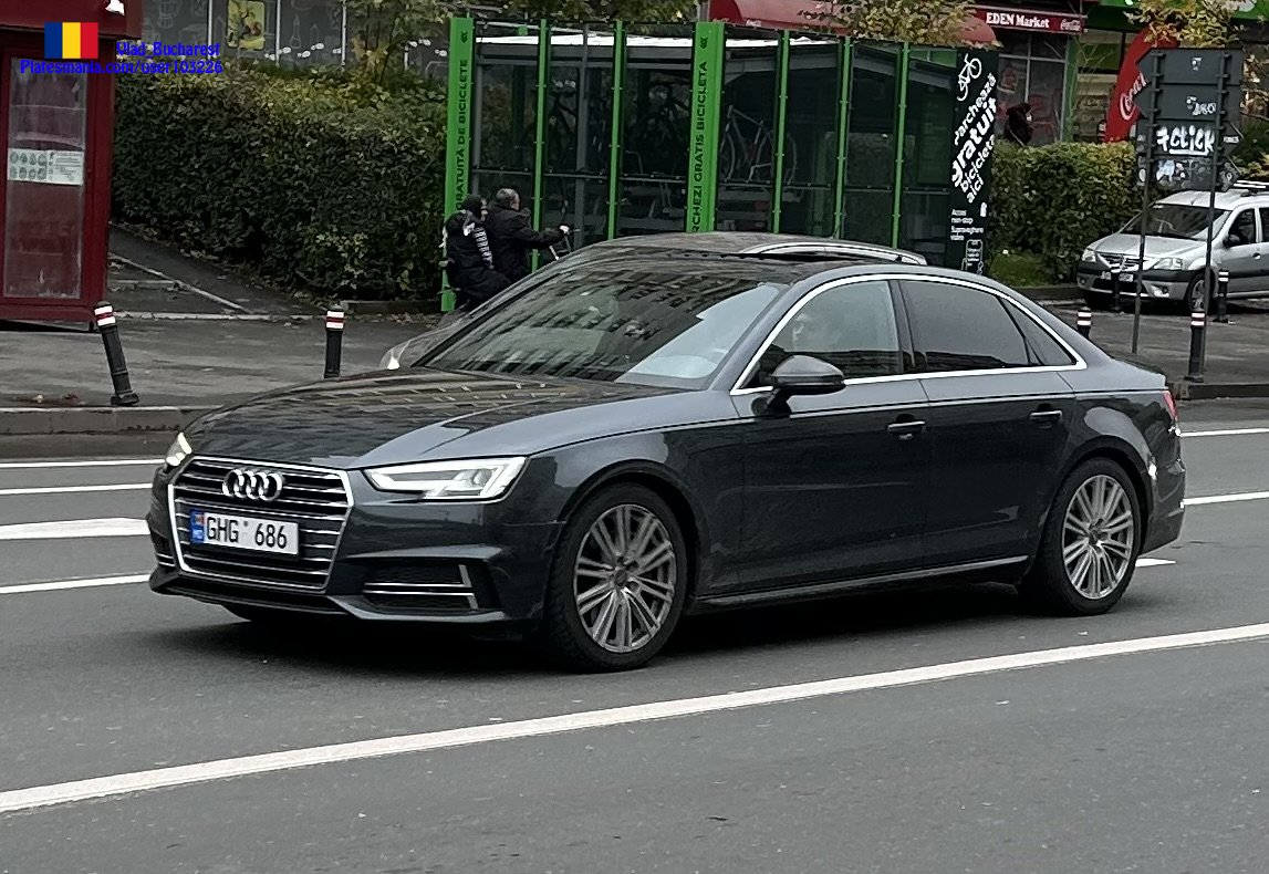 GHG 686, Audi A4 5th gen Sedan (B9/8W2/8WC), 2015–2019