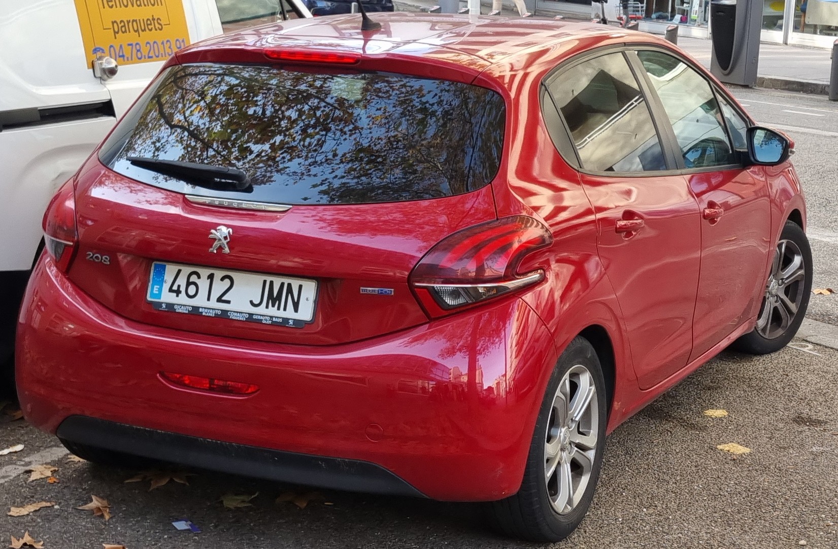 4612 JMN, Peugeot 208 1st gen 5-door Hatch (A9), facelift, 2015–2020