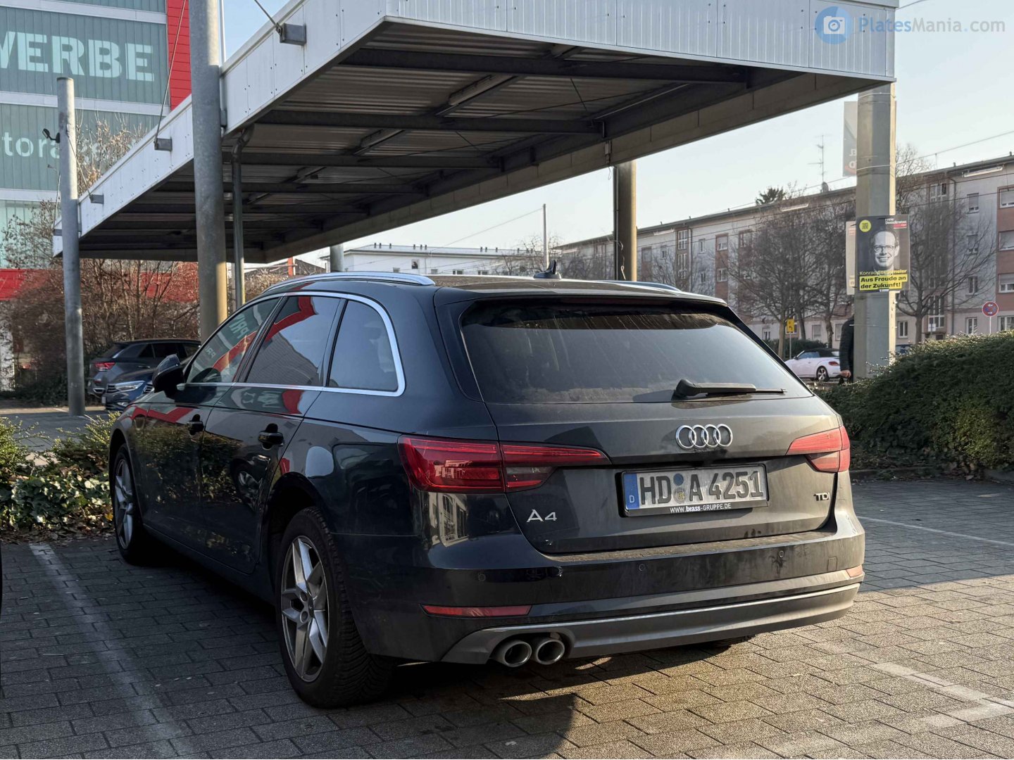 HD A 4251, Audi A4 5th gen Avant (B9/8W5/8WD), 2015–2019