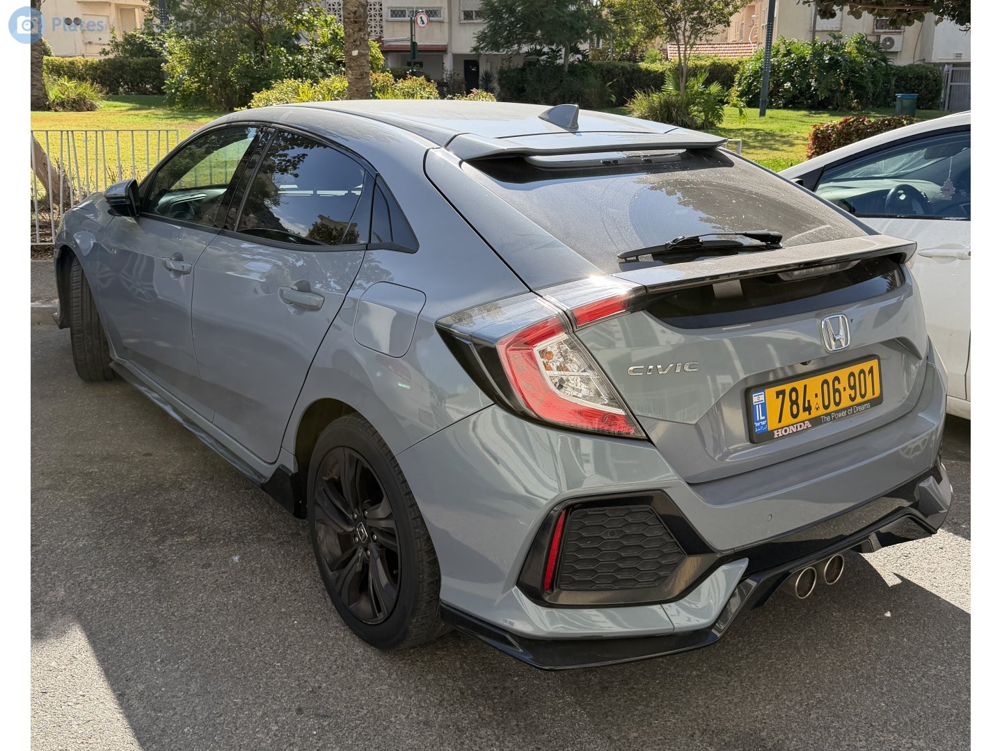 784-06-901, Honda Civic 10th gen Hatch (FK), 2016–2022