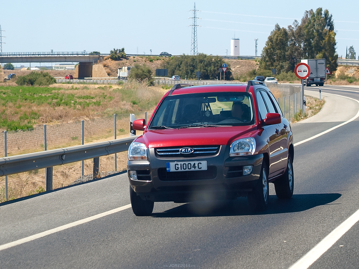 G 1004 C, Kia Sportage 2nd gen (KM), 2004–2008