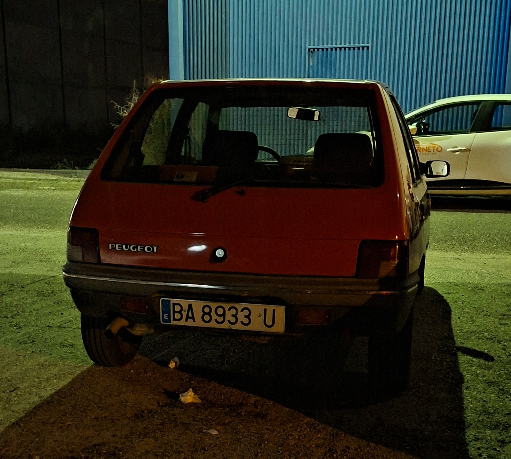 BA 8933 U, Peugeot 205 1st gen 5-door Hatch (20A/C), 1983–1998