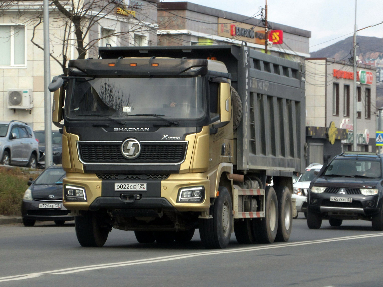 о 022 се 125, Shacman (Shaanxi) X3000 1st gen, 2018–