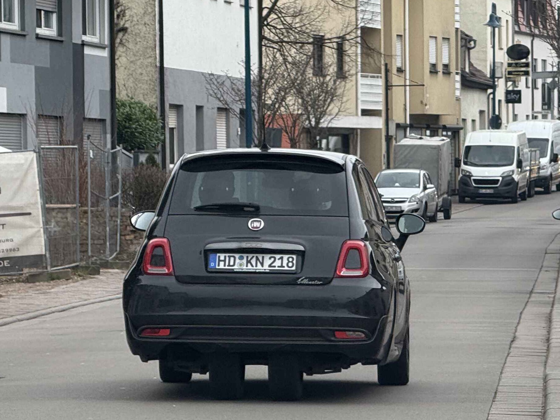 HD KN 218, FIAT 500 2nd gen Hatch (312), facelift, 2015–