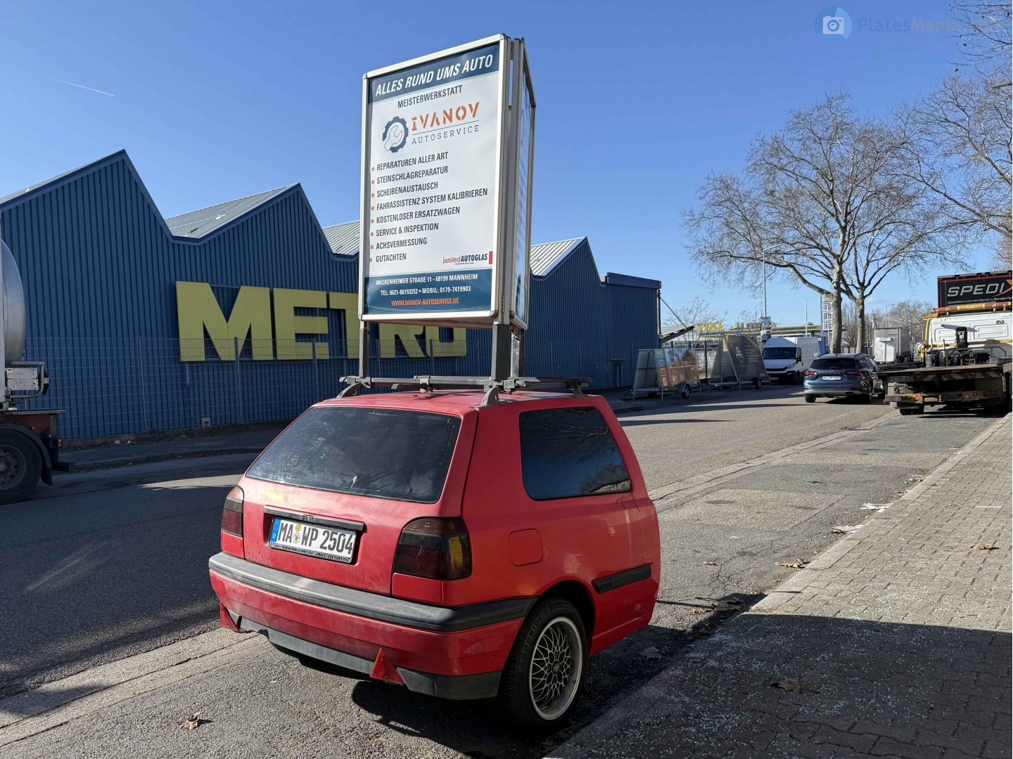 MA WP 2504, Volkswagen Golf 3rd gen 3-door Hatch (1H1), 1991–1997