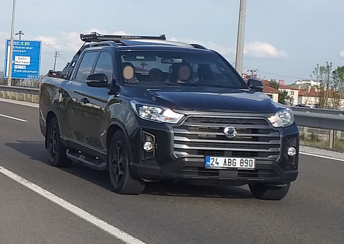 24 ABG 890, SsangYong (KGM) Musso 3rd gen (Q200), facelift, 2021­–